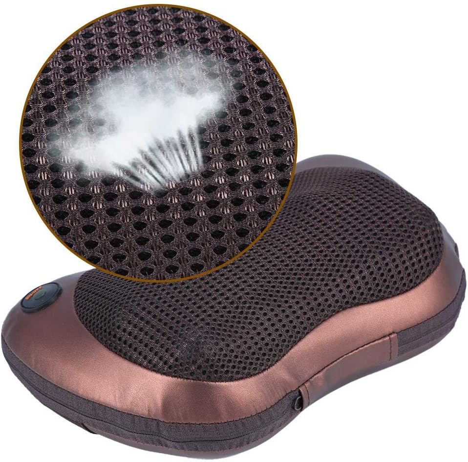 Electric Shiatsu Massage Pillow with Heat