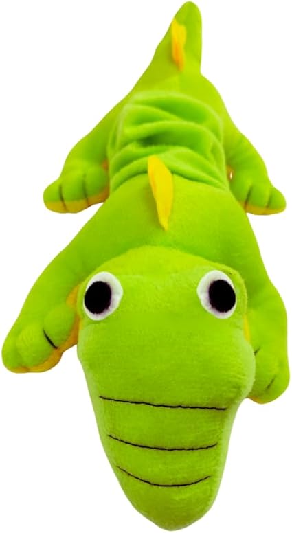 Chalesco Plush Crocodile Dog Toy