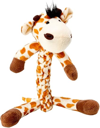 Chalesco Giraffe Plush Dog Toy