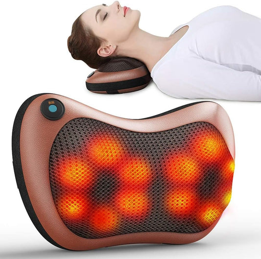 Electric Shiatsu Massage Pillow with Heat